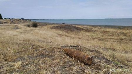 Lənkəranda top mərmisi tapıldı - FOTO