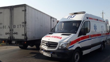 İmişlidə yol qəzası olub, xəsarət alan var