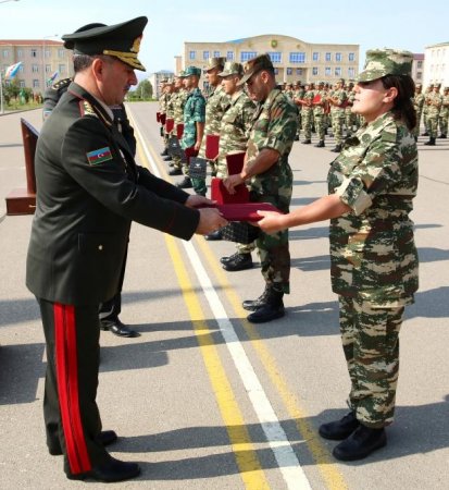 Naxçıvan Qarnizonu Qoşunlarında növbəti ixtisas hazırlığı kursları başa çatıb