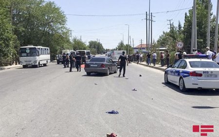 Baş həkimin oğlu maşınla ana və qızını vuraraq öldürdü - Fotolar