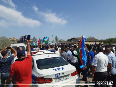 Şəhid baş leytenant Biləsuvarda dəfn edilib