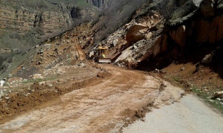 Quba-Xınalıq yolu bağlandı