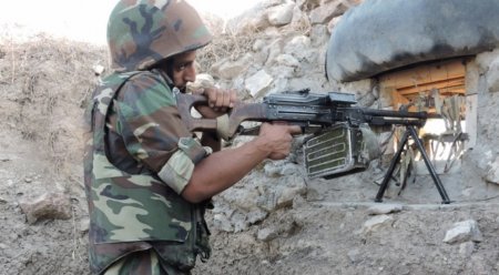 Ermənistan silahlı bölmələri bu gecə mövqelərimizi atəşə tutub