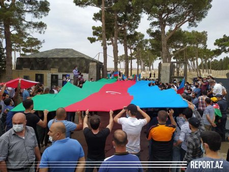 Şəhid general və polkovnik dəfn olundu - FOTOLAR