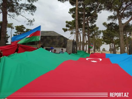 Şəhid general və polkovnik dəfn olundu - FOTOLAR