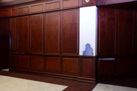 Dünən gecədən sonra Milli Məclis - FOTOREPORTAJ