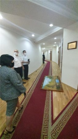 Milli Məclisə ötən gecə 22 150 azn məbləğində maddi ziyan dəyib - FOTOLAR