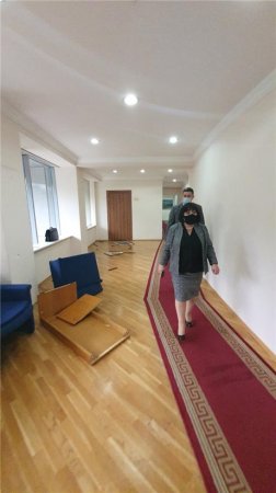 Milli Məclisə ötən gecə 22 150 azn məbləğində maddi ziyan dəyib - FOTOLAR