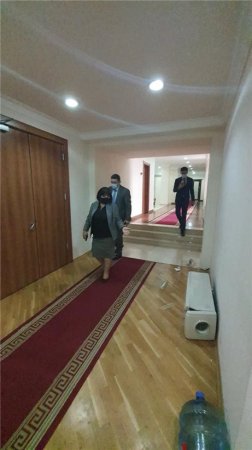 Milli Məclisə ötən gecə 22 150 azn məbləğində maddi ziyan dəyib - FOTOLAR