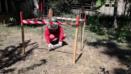 Tovuzda xüsusi əməliyyat keçirildi, polis ərazini mühasirəyə aldı — FOTOLAR