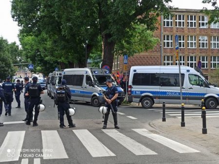 Polşada ermənilərin təxribat cəhdini boşa çıxdı - FOTO