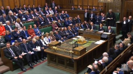 Britaniya parlamentində 