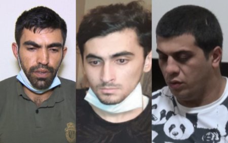 Oğurluq edənlər və qanunsuz silah gəzdirən şəxs saxlanıldı - Fotolar