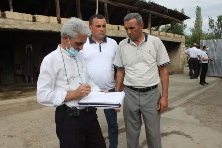 Tovuzda kəndlərə və əhaliyə dəymiş ziyanın hesablanmasına başlanılıb
