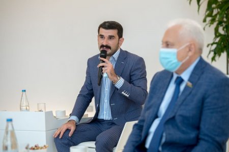 Prezidentin köməkçisi bir sıra ziyalı və ictimai xadimlərlə görüşüb - FOTO