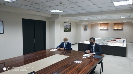 Milli Mətbuatın 145 illiyi ərəfəsində Nəsimi rayonunda  video-müşavirə keçirilmişdir -FOTOLAR