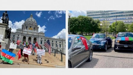 ABŞ-da ermənilər əleyhinə daha bir aksiya keçirilib