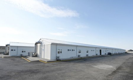 Президент Ильхам Алиев принял участие в открытии модульной больницы в Гобустане - ФОТО