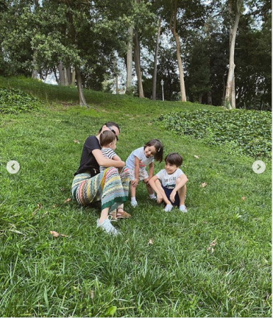 Atasının həbsindən sonda Safurə ilk dəfə övladları ilə FOTO PAYLAŞDI