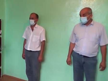 Zərdabda vəzifəlilər belə həbs edildilər - Əməliyyatdan görüntü