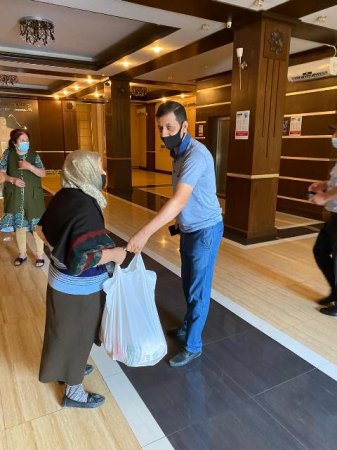 Nəsimi rayonunda Qurban  Bayramı münasibətilə sosial aksiyalar davam etdirilir