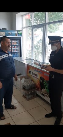 Ağdaşda karantin rejiminin tələblərinə əməl etməyən 5 obyekt sahibi barəsində toplanmış materiallar məhkəməyə göndərilib