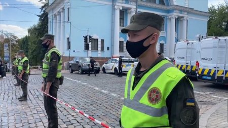 Ukraynada biznes mərkəzini partlatmaq istəyən şəxsin kimliyi məlum oldu - YENİLƏNİB + FOTO