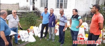 Şəkidə 360 aztəminatlı ailəyə ərzaq yardımı çatdırıldı - FOTOLAR