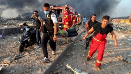 Beyrutda Ermənistan səfirliyi də dağılıb