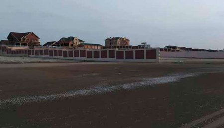 Villa sahibləri yenidən dənizə girdilər: Bir il əvvəl sökülmüşdü – Fotolar