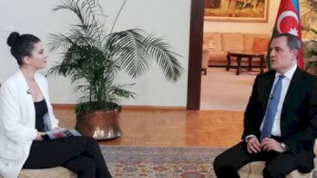 Ceyhun Bayramov Türkiyə televiziyasına müsahibə verdi