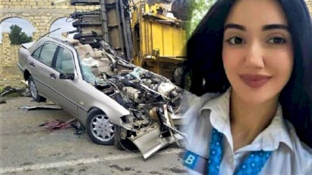 Dəhşətli qəzada həyatını itirən Elnur və Ləman... - Foto
