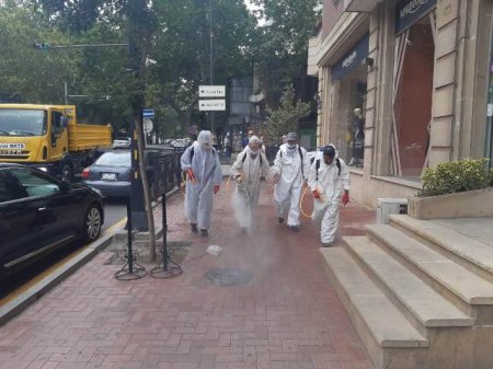 Nəsimi rayonunda karantin rejiminin tələblərinin yerinə yetirilməsi məqsədilə həyata keçirilən zəruri tədbirlər gücləndirilib