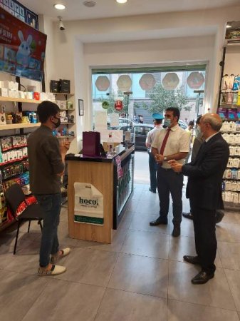 Nəsimi rayonunda karantin rejiminin tələblərinin yerinə yetirilməsi məqsədilə həyata keçirilən zəruri tədbirlər gücləndirilib