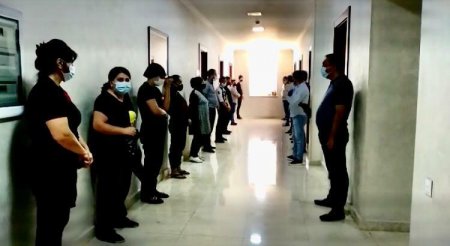 Bakıda toy edənlər həbs olundu - Fotolar