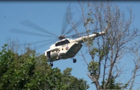Azərbaycanda xüsusi əməliyyat: Narkobaron helikopterin müşayiəti ilə tutuldu - FOTO/VİDEO