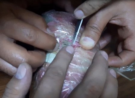 DİN narkotik satan qadının görüntülərini yaydı - FOTO