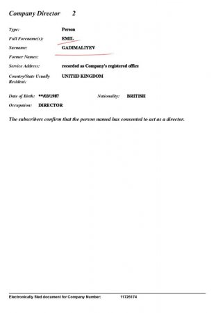 General oğlunun İngiltərədəki şirkətlərinin siyahısı (FOTOLAR)