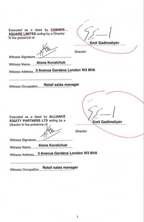 General oğlunun İngiltərədəki şirkətlərinin siyahısı (FOTOLAR)