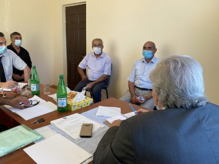 Sabir Rüstəmxanlı Neftçalada seçicilərlə görüşdü-FOTO