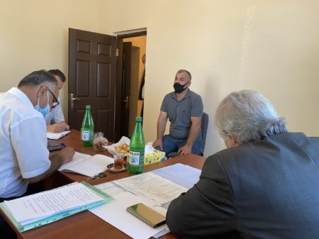 Sabir Rüstəmxanlı Neftçalada seçicilərlə görüşdü-FOTO