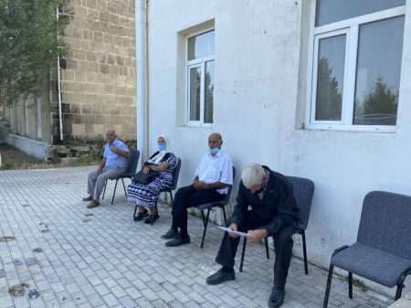 Sabir Rüstəmxanlı Neftçalada seçicilərlə görüşdü-FOTO