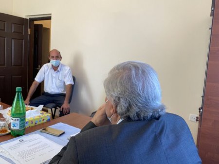 Sabir Rüstəmxanlı Neftçalada seçicilərlə görüşdü-FOTO