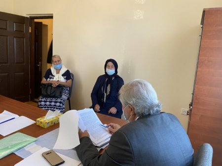 Sabir Rüstəmxanlı Neftçalada seçicilərlə görüşdü-FOTO