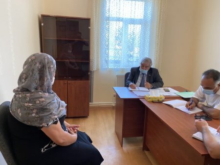 Sabir Rüstəmxanlı Neftçalada seçicilərlə görüşdü-FOTO