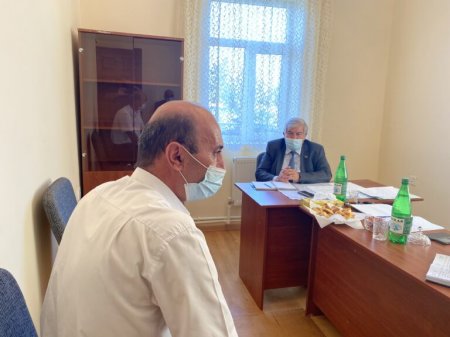 Sabir Rüstəmxanlı Neftçalada seçicilərlə görüşdü-FOTO