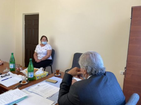 Sabir Rüstəmxanlı Neftçalada seçicilərlə görüşdü-FOTO