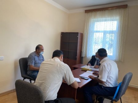 Sabir Rüstəmxanlı Neftçalada seçicilərlə görüşdü-FOTO