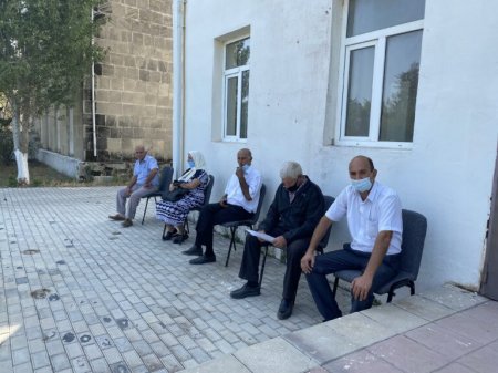 Sabir Rüstəmxanlı Neftçalada seçicilərlə görüşdü-FOTO