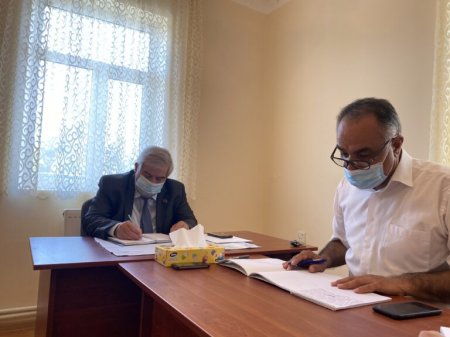 Sabir Rüstəmxanlı Neftçalada seçicilərlə görüşdü-FOTO